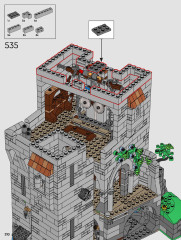 LEGO 10305 instructions page 210 – build guide