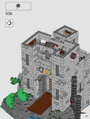 LEGO 10305 instructions page 211 – build guide