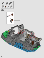 LEGO 10305 instructions page 28 – build guide