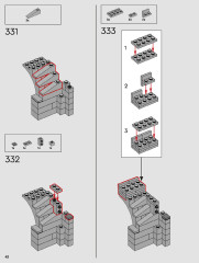 LEGO 10305 instructions page 42 – build guide