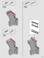 LEGO 10305 instructions page 43 – build guide
