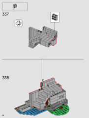 LEGO 10305 instructions page 44 – build guide