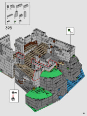 LEGO 10305 instructions page 85 – build guide