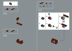 LEGO 10306 instructions page 155 – build guide