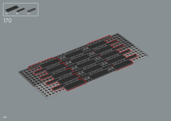 LEGO 10306 instructions page 166 – build guide