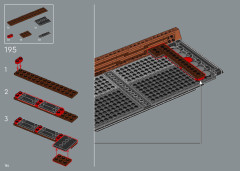 LEGO 10306 instructions page 184 – build guide
