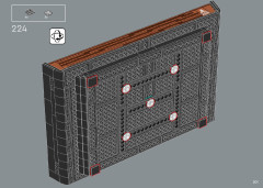 LEGO 10306 instructions page 201 – build guide