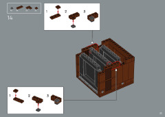LEGO 10306 instructions page 33 – build guide