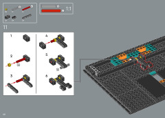 LEGO 10306 instructions page 46 – build guide
