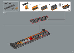 LEGO 10306 instructions page 61 – build guide