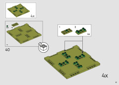 LEGO 10307 instructions page 61 – build guide