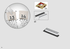 LEGO 10307 instructions page 74 – build guide