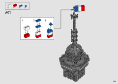 LEGO 10307 instructions page 245 – build guide