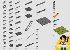 LEGO 10307 instructions page 251 – build guide