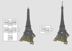 LEGO 10307 instructions page 3 – build guide