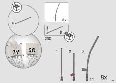 LEGO 10307 instructions page 103 – build guide