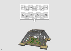 LEGO 10307 instructions page 2 – build guide