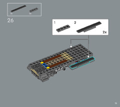 LEGO 10308 instructions page 15 – build guide