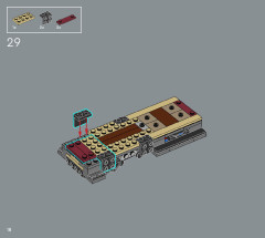 LEGO 10308 instructions page 18 – build guide