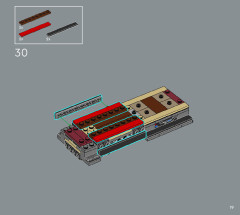 LEGO 10308 instructions page 19 – build guide