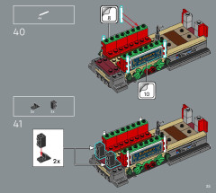 LEGO 10308 instructions page 25 – build guide