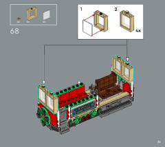 LEGO 10308 instructions page 35 – build guide