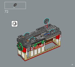 LEGO 10308 instructions page 39 – build guide