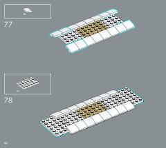 LEGO 10308 instructions page 42 – build guide