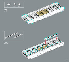 LEGO 10308 instructions page 43 – build guide