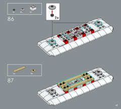 LEGO 10308 instructions page 47 – build guide
