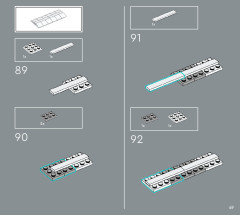 LEGO 10308 instructions page 49 – build guide
