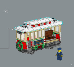 LEGO 10308 instructions page 51 – build guide