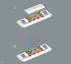 LEGO 10308 instructions page 54 – build guide
