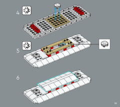 LEGO 10308 instructions page 55 – build guide