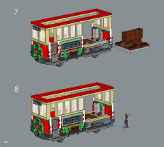 LEGO 10308 instructions page 56 – build guide