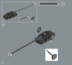 LEGO 10308 instructions page 58 – build guide