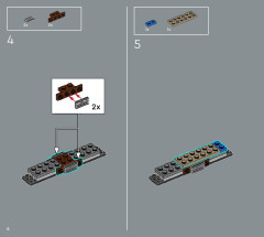 LEGO 10308 instructions page 6 – build guide