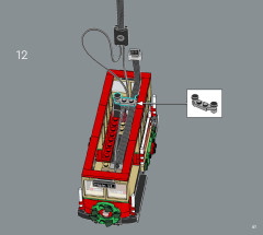 LEGO 10308 instructions page 61 – build guide