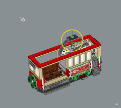 LEGO 10308 instructions page 65 – build guide