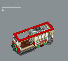 LEGO 10308 instructions page 66 – build guide