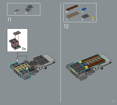 LEGO 10308 instructions page 9 – build guide