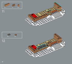 LEGO 10308 instructions page 10 – build guide