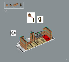 LEGO 10308 instructions page 13 – build guide