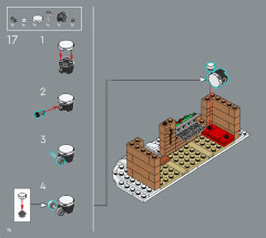 LEGO 10308 instructions page 14 – build guide
