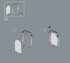 LEGO 10308 instructions page 17 – build guide