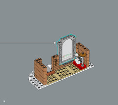 LEGO 10308 instructions page 18 – build guide