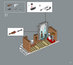 LEGO 10308 instructions page 19 – build guide