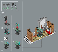 LEGO 10308 instructions page 20 – build guide