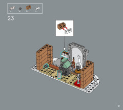 LEGO 10308 instructions page 21 – build guide