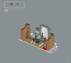 LEGO 10308 instructions page 23 – build guide